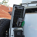 Left Hand Rear Molle Plate to suit Toyota Landcruiser HZJ75, HZJ78, VDJ78 Troop Carrier - Mick Tighe 4x4 & Outdoor - Overland Tourers Australia - 78 - 2022 - 004KIT - Left Hand Rear Molle Plate to suit Toyota Landcruiser HZJ75, HZJ78, VDJ78 Troop Carrier