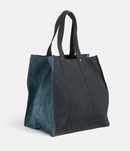 Market Canvas Tote Bag | Graphite Blue - Mick Tighe 4x4 & Outdoor - Pony Rider - BG36011R - Market Canvas Tote Bag | Graphite Blue
