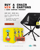 MAYKA Compact Camping Chair - Mick Tighe 4x4 & Outdoor - MAYKA -  -  - MAYKA Compact Camping Chair