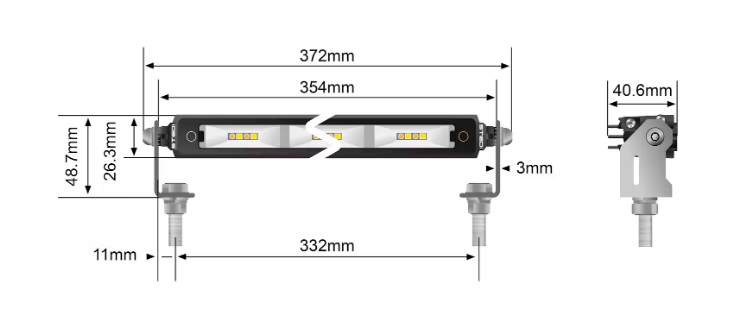 Micro Touch Dual Colour 13.9 Inch - Mick Tighe 4x4 & Outdoor - Stedi - ST - 06 - MV2 - 313 - Micro Touch Dual Colour 13.9 Inch