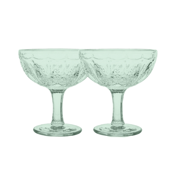 Peppermint Margarita Glass – Set of 2 - Mick Tighe 4x4 & Outdoor - Wandering Folk - WFWMG -  - Peppermint Margarita Glass – Set of 2
