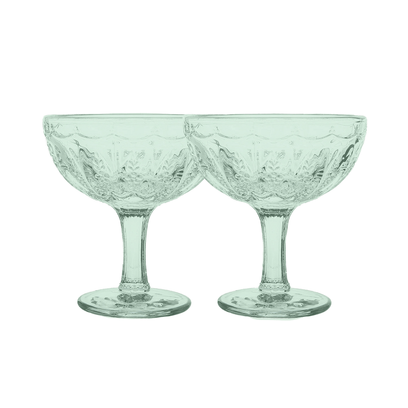 Peppermint Margarita Glass – Set of 2 - Mick Tighe 4x4 & Outdoor - Wandering Folk - WFWMG -  - Peppermint Margarita Glass – Set of 2