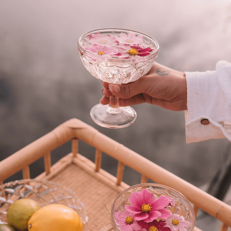 Primrose Margarita Glass – Set of 2 - Mick Tighe 4x4 & Outdoor - Wandering Folk - WFWMP -  - Primrose Margarita Glass – Set of 2