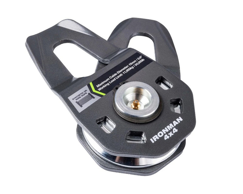 Recovery 11K Pulley Block - Mick Tighe 4x4 & Outdoor - Ironman 4x4 - IBLOCK11K - Recovery 11K Pulley Block
