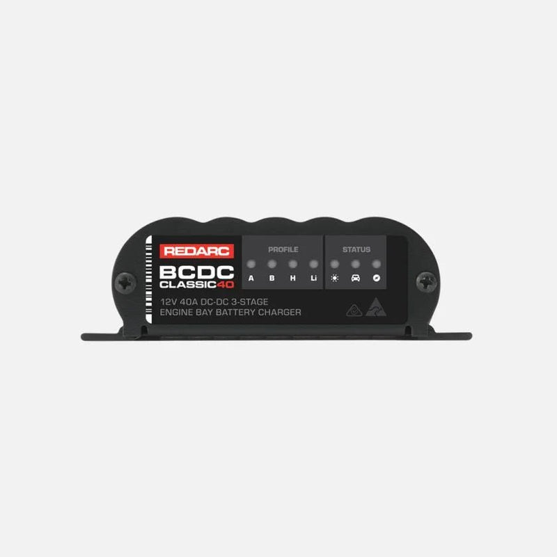 REDARC BCDC Classic40 12V 40A DC Battery Charger - Mick Tighe 4x4 & Outdoor - REDARC - BCDC1240D -  - REDARC BCDC Classic40 12V 40A DC Battery Charger