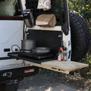 Right Hand Barn Door Table to to suit Toyota Landcruiser Troop Carrier & 76 Series - Mick Tighe 4x4 & Outdoor - Overland Tourers Australia - OTA78 - 2022 - 005KIT - Right Hand Barn Door Table to to suit Toyota Landcruiser Troop Carrier & 76 Series