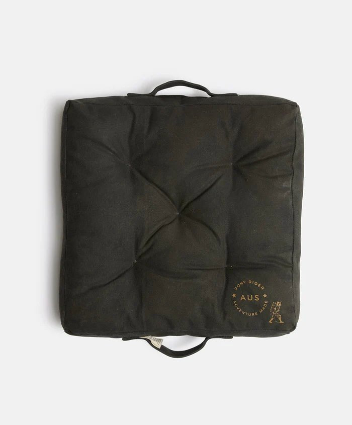 Road Tripper Outdoor Square Floor Cushion | Black - Mick Tighe 4x4 & Outdoor - Pony Rider - SC36001R - Road Tripper Outdoor Square Floor Cushion | Black
