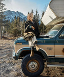 Road Tripper Outdoor Throw I Black - Mick Tighe 4x4 & Outdoor - Pony Rider - TT36001R - Road Tripper Outdoor Throw I Black