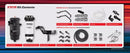 Ryco Filtration Upgrade Kit Catch Can & Fuel Filter to suit Ford Ranger PX1/2/3 2.2L & 3.2L Diesels - Mick Tighe 4x4 & Outdoor - Ryco - X101R - Ryco Filtration Upgrade Kit Catch Can & Fuel Filter to suit Ford Ranger PX1/2/3 2.2L & 3.2L Diesels