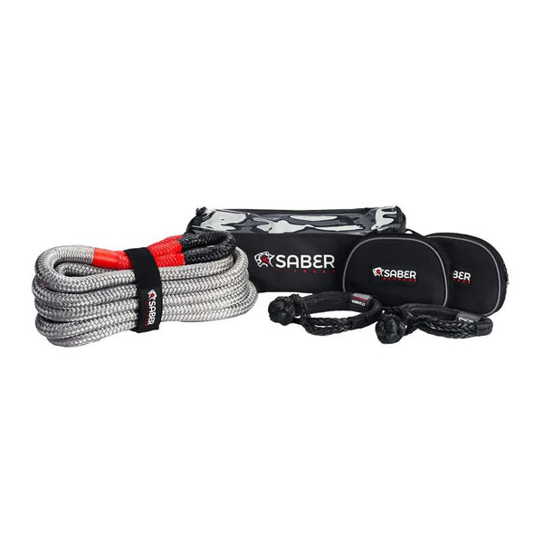 Saber Heavy Duty Kinetic Recovery Kit - 12K - Mick Tighe 4x4 & Outdoor - Saber Offroad - SBR - 12KKIT2 - Saber Heavy Duty Kinetic Recovery Kit - 12K