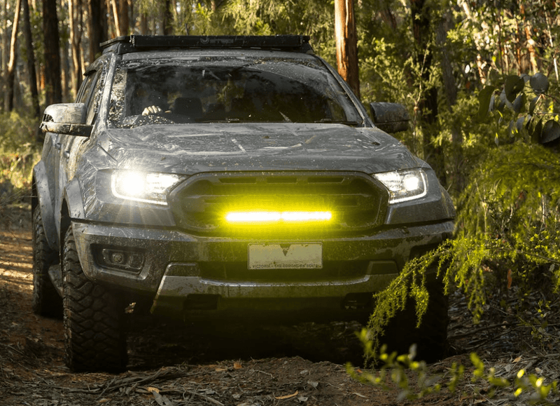 ST1K 21.5 Inch E - Mark LED Light Bar - Yellow - Mick Tighe 4x4 & Outdoor - Stedi - LEDST1K - 20 - 20L - YEL - ST1K 21.5 Inch E - Mark LED Light Bar - Yellow