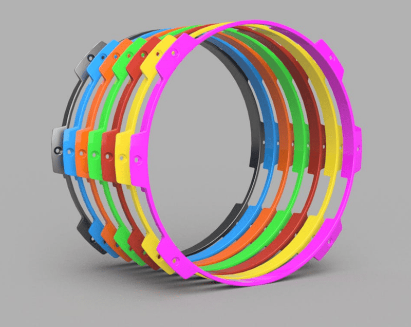 STEDI TYPE - X PRO COLOUR RINGS - Mick Tighe 4x4 & Outdoor - Stedi - PRORING - RED - STEDI TYPE - X PRO COLOUR RINGS