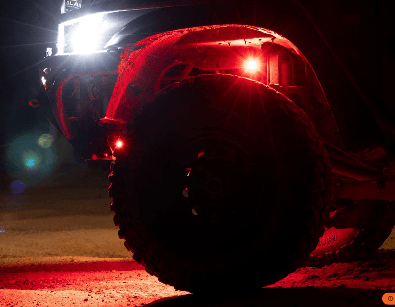 Surface 6 LED Rock Lights (RGB) - Mick Tighe 4x4 & Outdoor - Stedi - LEDROCK - 6PCE - Surface 6 LED Rock Lights (RGB)