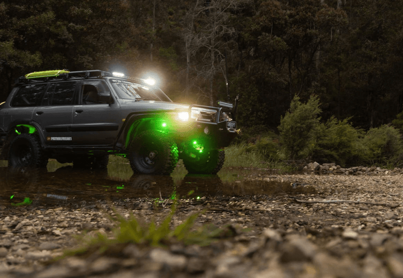 Surface 6 LED Rock Lights (RGB) - Mick Tighe 4x4 & Outdoor - Stedi - LEDROCK - 6PCE - Surface 6 LED Rock Lights (RGB)