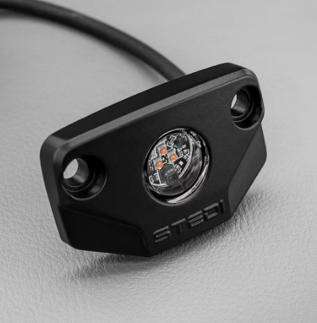 Surface LED Rock Light | Amber (1500k) - Mick Tighe 4x4 & Outdoor - Stedi - LEDROCK - AMB - 1PC - Surface LED Rock Light | Amber (1500k)
