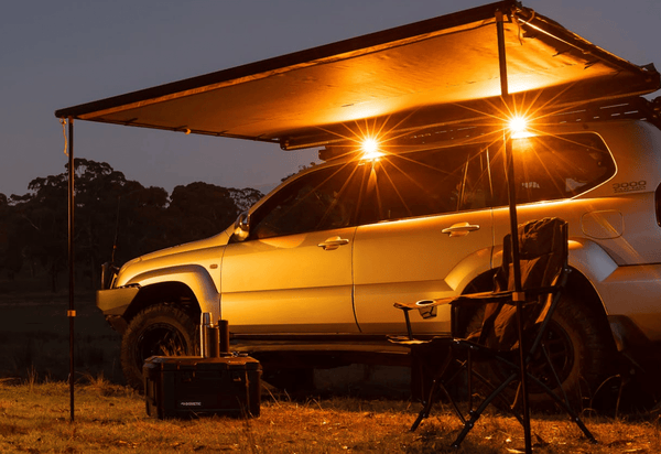 Surface LED Rock Light | Amber (1500k) - Mick Tighe 4x4 & Outdoor - Stedi - LEDROCK - AMB - 1PC - Surface LED Rock Light | Amber (1500k)