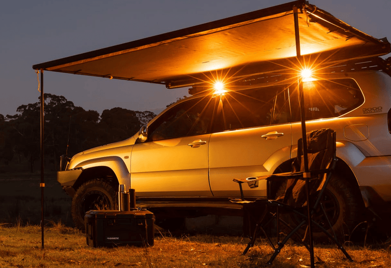 Surface LED Rock Light | Amber (1500k) - Mick Tighe 4x4 & Outdoor - Stedi - LEDROCK - AMB - 1PC - Surface LED Rock Light | Amber (1500k)