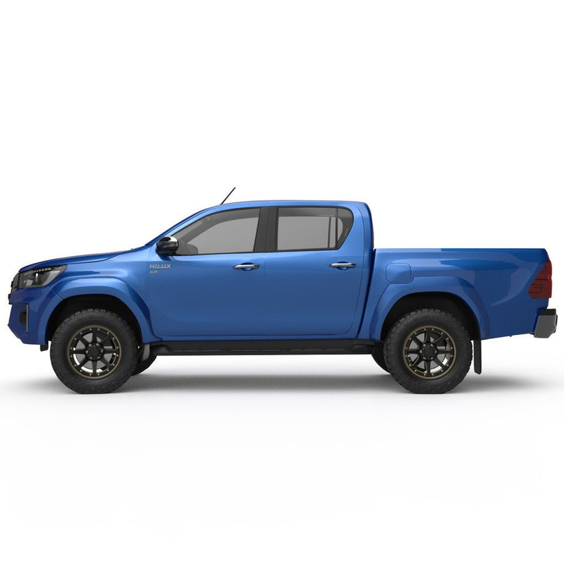 Toyota Hilux Flares 2024+ - Mick Tighe 4x4 & Outdoor - EGR - FF - HLX24 - 6P - UNP - Toyota Hilux Flares 2024+