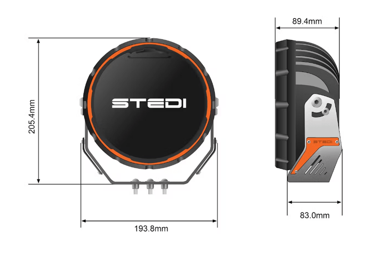 Type - X™ Sport Plus 7" - Mick Tighe 4x4 & Outdoor - Stedi - ST - 01 - SRT - 701 - Type - X™ Sport Plus 7"