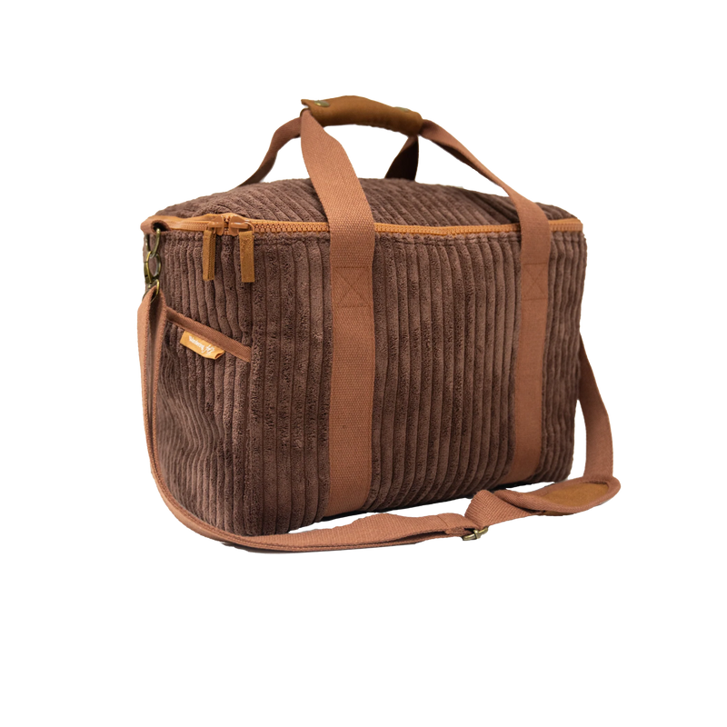 Wandering Folk Chocolate Cord Cooler Bag – Large - Mick Tighe 4x4 & Outdoor - Wandering Folk - WFCBLCCH -  - Wandering Folk Chocolate Cord Cooler Bag – Large