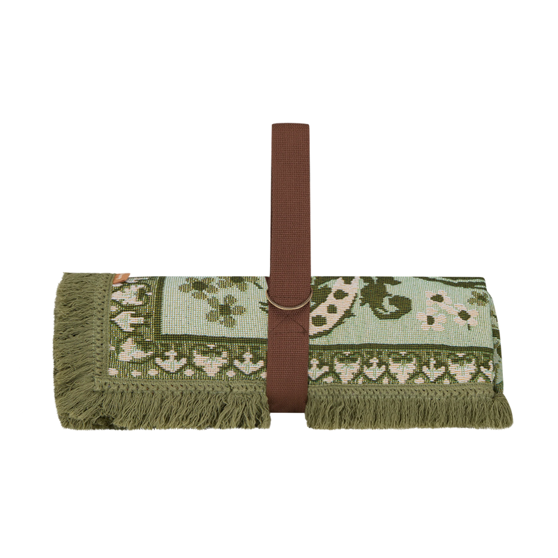 Wandering Folk Ornate Floral Throw – Fern - Mick Tighe 4x4 & Outdoor - Wandering Folk - WFWTOF -  - Wandering Folk Ornate Floral Throw – Fern