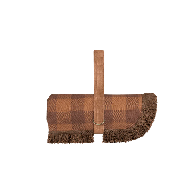 Carob Camp Picnic Rug | Hemp
