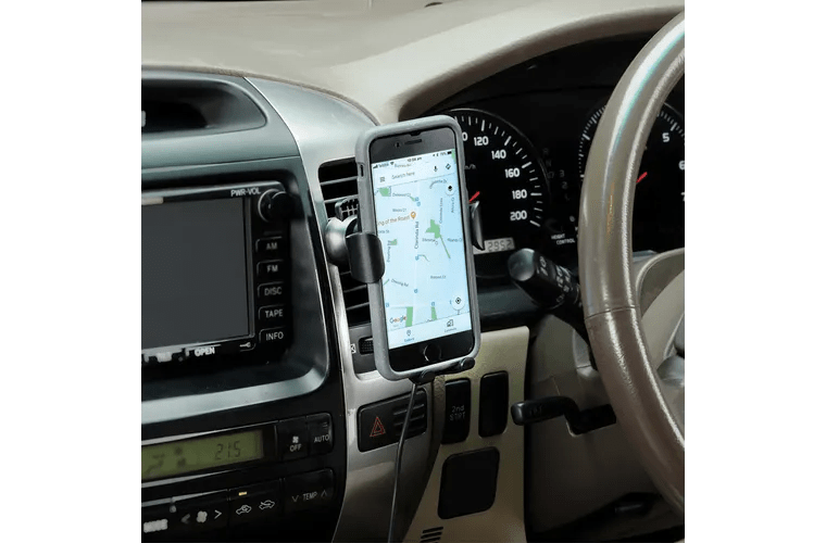 Wireless Charging Air Vent Phone Holder - Mick Tighe 4x4 & Outdoor-Narva-81122BL--Wireless Charging Air Vent Phone Holder