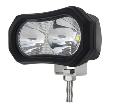 10W Spot Beam Universal LED Work Light 93mm L (2 X 5W LED, 0.9A) – (CLEAR) - Mick Tighe 4x4 & Outdoor-Ironman 4x4-ILEDWL10--10W Spot Beam Universal LED Work Light 93mm L (2 X 5W LED, 0.9A) – (CLEAR)
