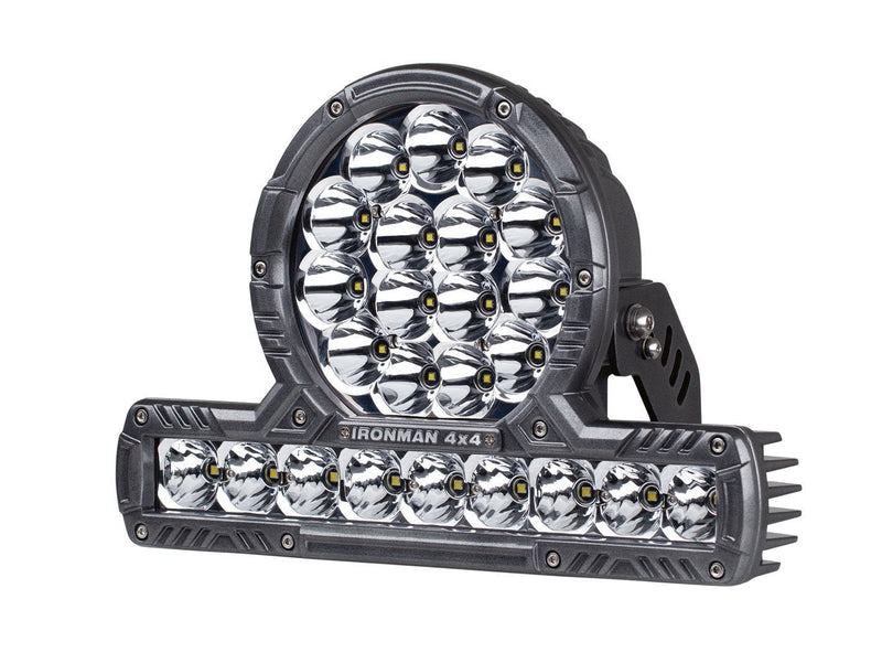 120W Megatom 2 In 1 Tri-Mode Operation LED Driving Light (Each) - Mick Tighe 4x4 & Outdoor-Ironman 4x4-IMEGATOM--120W Megatom 2 In 1 Tri-Mode Operation LED Driving Light (Each)