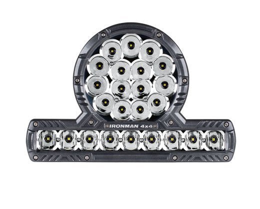 120W Megatom 2 In 1 Tri-Mode Operation LED Driving Light (Each) - Mick Tighe 4x4 & Outdoor-Ironman 4x4-IMEGATOM--120W Megatom 2 In 1 Tri-Mode Operation LED Driving Light (Each)