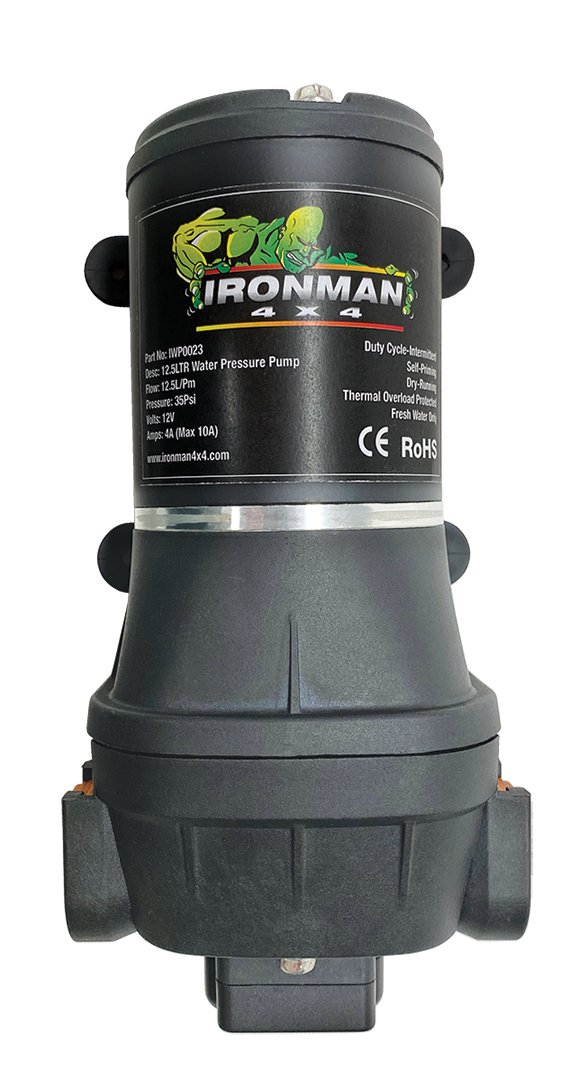12.5L Pressure Water Pump - Mick Tighe 4x4 & Outdoor-Ironman 4x4-IWP0023--12.5L Pressure Water Pump