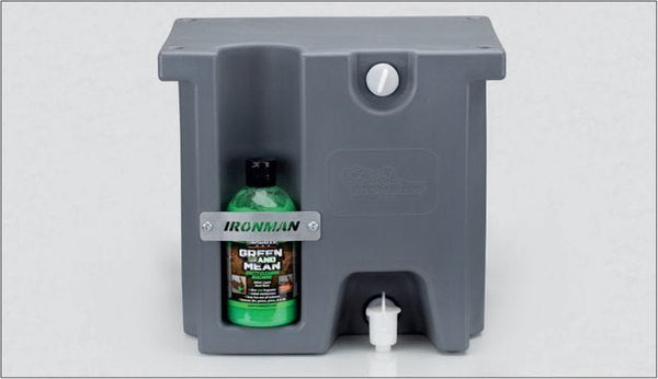 15L Under Tray Hand Wash Tank with Tap (345 (W) x 255 (D) x 305mm (H)) - Mick Tighe 4x4 & Outdoor-Ironman 4x4-IWT008--15L Under Tray Hand Wash Tank with Tap (345 (W) x 255 (D) x 305mm (H))