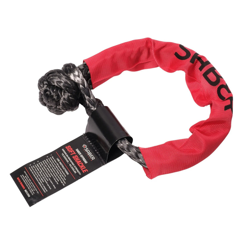 18,000KG SaberPro Soft Shackle with Sheath - Mick Tighe 4x4 & Outdoor-Saber Offroad-SBR-18KSSB--18,000KG SaberPro Soft Shackle with Sheath