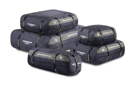 200L Weatherproof Rooftop Cargo Storage Bag (1400 (L) x 500 (W) x 300mm (D)) - Mick Tighe 4x4 & Outdoor-Ironman 4x4-IRLB200--200L Weatherproof Rooftop Cargo Storage Bag (1400 (L) x 500 (W) x 300mm (D))