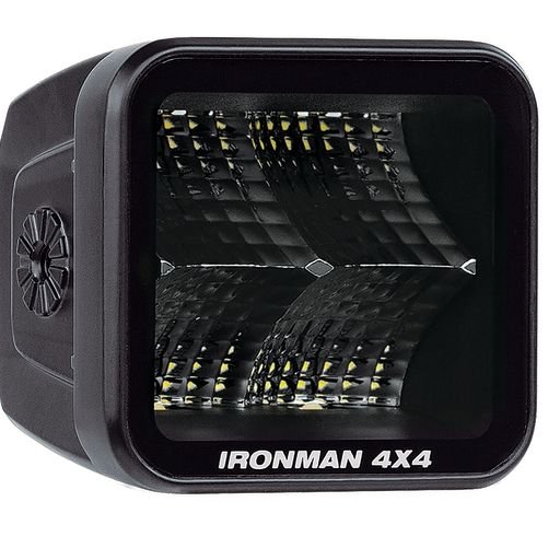 40W Bright Cube Flood Beam LED Cube Light - 81 x 75mm (Each) - Clear