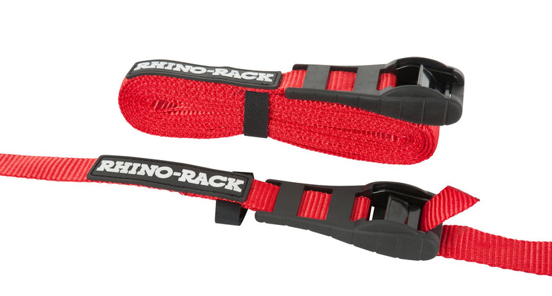 4.5M RAPID STRAPS W/ BUCKLE PROTECTOR - Mick Tighe 4x4 & Outdoor-Rhino Rack-RTD45P--4.5M RAPID STRAPS W/ BUCKLE PROTECTOR