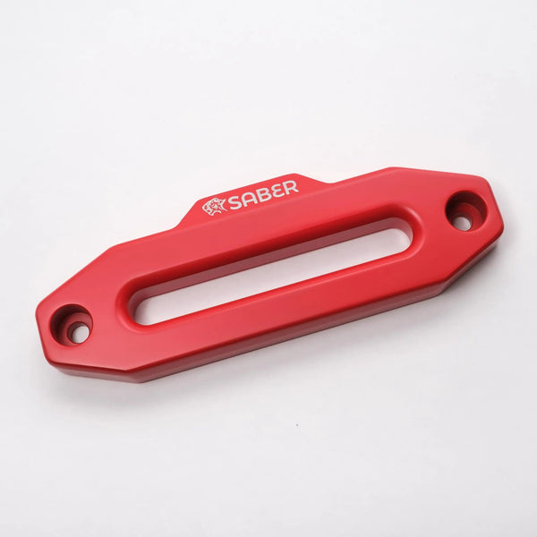 6061 Aluminium Hawse Fairlead – Cerakote Red - Mick Tighe 4x4 & Outdoor-Saber Offroad-SBR-FLCR--6061 Aluminium Hawse Fairlead – Cerakote Red