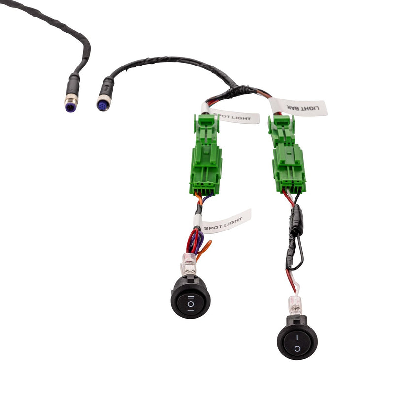 9" Wiring Harness - Mick Tighe 4x4 & Outdoor-Ironman 4x4-IDLWL002--9" Wiring Harness