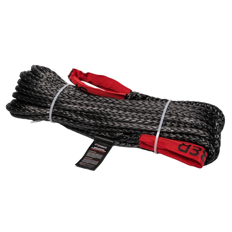9,500KG Black SaberPro 20M Winch Extension Rope - Mick Tighe 4x4 & Outdoor-Saber Offroad-SBR-WERS--9,500KG Black SaberPro 20M Winch Extension Rope