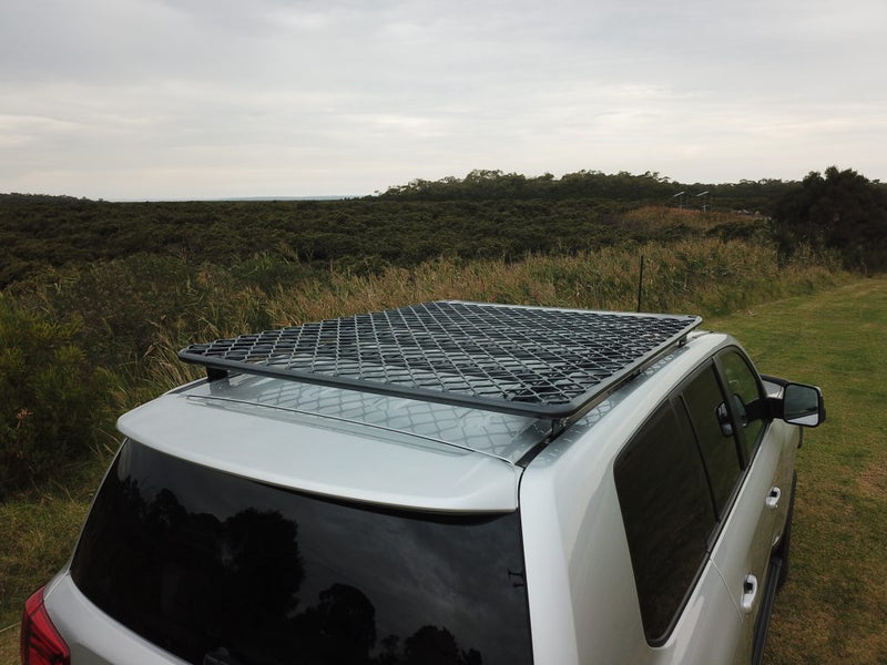 Alloy Roof Rack – Flat Rack – 1.8m x 1.25m to Suit Toyota Prado 120 Series 4/2003 - 10/2009 - Mick Tighe 4x4 & Outdoor-Mick Tighe 4x4 & Outdoor-IRRTFLAT18-ALLOY--Alloy Roof Rack – Flat Rack – 1.8m x 1.25m to Suit Toyota Prado 120 Series 4/2003 - 10/2009