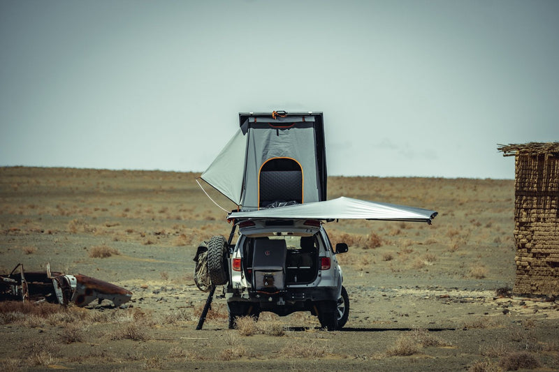 Alu-Cab Generation 3.1 Expedition Rooftop Tent - Silver (Only) - Mick Tighe 4x4 & Outdoor-Alu-Cab-AC-RT-N-S--Alu-Cab Generation 3.1 Expedition Rooftop Tent - Silver (Only)