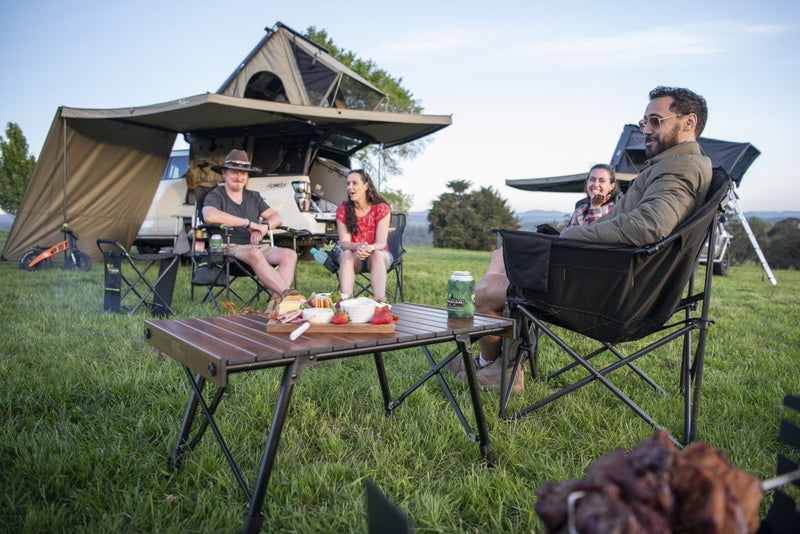 Aluminium Camp Table - Mick Tighe 4x4 & Outdoor-Ironman 4x4-ITABLE0023--Aluminium Camp Table
