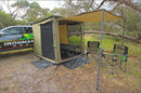 Awning Room with Fly Screen Netting (Suits 2.5m Awning IAWNING2.5M) - Mick Tighe 4x4 & Outdoor-Ironman 4x4-IAWNING2.5MROOM--Awning Room with Fly Screen Netting (Suits 2.5m Awning IAWNING2.5M)