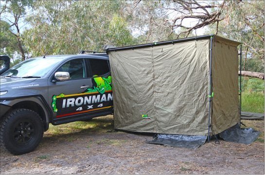 Awning Room with Fly Screen Netting (Suits 2m Awning IAWNING2M) - Mick Tighe 4x4 & Outdoor-Ironman 4x4-IAWNING2MROOM--Awning Room with Fly Screen Netting (Suits 2m Awning IAWNING2M)