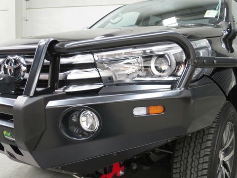 Commercial Deluxe Bull Bar to suit Toyota Hilux Revo 2015 – 4/2018 - Mick Tighe 4x4 & Outdoor-Ironman 4x4-BBCD051--Commercial Deluxe Bull Bar to suit Toyota Hilux Revo 2015 – 4/2018