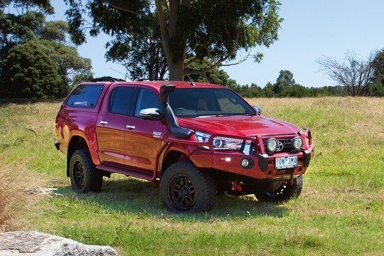 Commercial Deluxe Bull Bar to suit Toyota Hilux Revo 5/2018 – 7/2020 - Mick Tighe 4x4 & Outdoor-Ironman 4x4-BBCD065--Commercial Deluxe Bull Bar to suit Toyota Hilux Revo 5/2018 – 7/2020