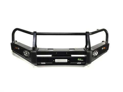 Commercial Deluxe Bull Bar to suit Toyota Landcruiser 80 Series - 1990 -1998 - Mick Tighe 4x4 & Outdoor-Ironman 4x4-BBCD004--Commercial Deluxe Bull Bar to suit Toyota Landcruiser 80 Series - 1990 -1998