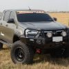Commercial Deluxe Bull Bar to Toyota Hilux (Narrow Body) 8-2020+ - Mick Tighe 4x4 & Outdoor-Ironman 4x4-BBCD076-NB--Commercial Deluxe Bull Bar to Toyota Hilux (Narrow Body) 8-2020+