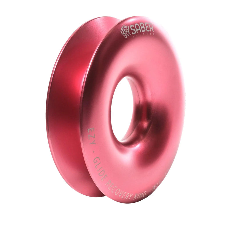Ezy-Glide 12,500 Recovery Ring - PINK - Mick Tighe 4x4 & Outdoor-Saber Offroad-SBR-12PRR--Ezy-Glide 12,500 Recovery Ring - PINK