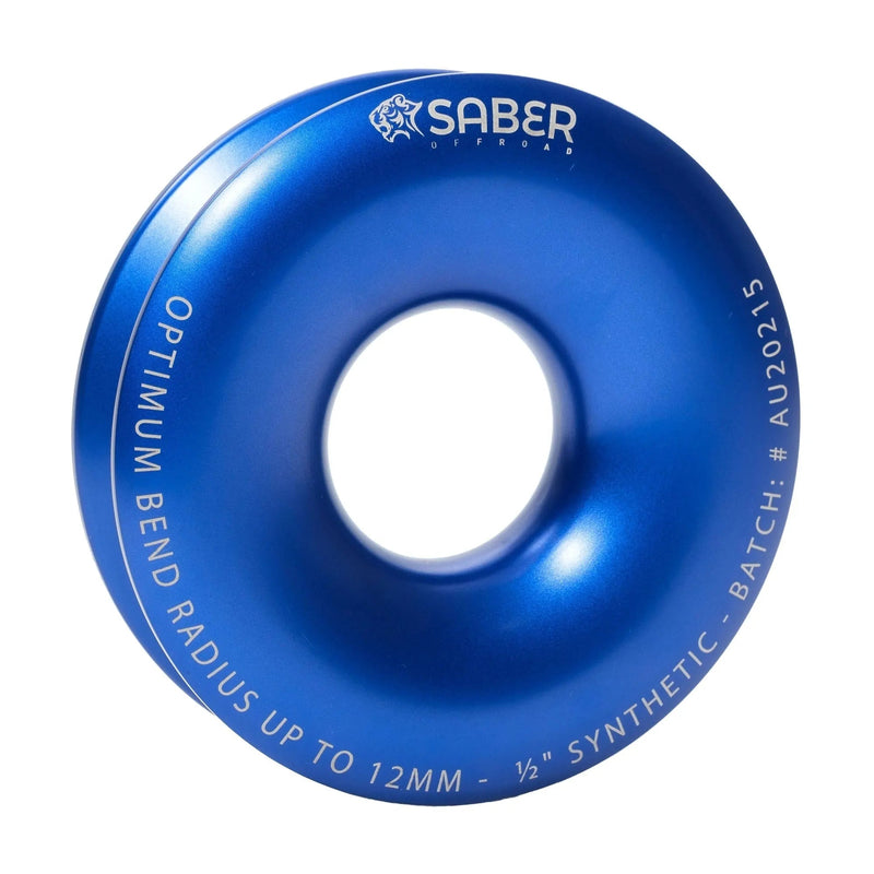 Ezy-Glide Recovery Ring (Blue) - Mick Tighe 4x4 & Outdoor-Saber Offroad-SBR-12BRR--Ezy-Glide Recovery Ring (Blue)